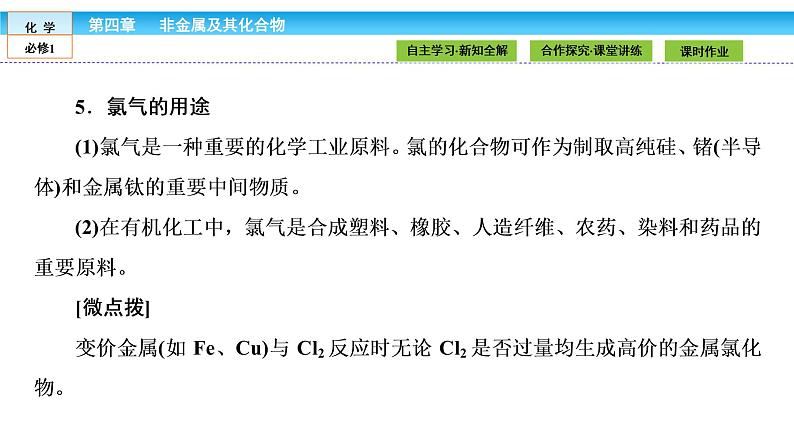 高中化学（人教版）必修1课件： 4.2富集在海水中的元素——氯课件（共38张PPT）07