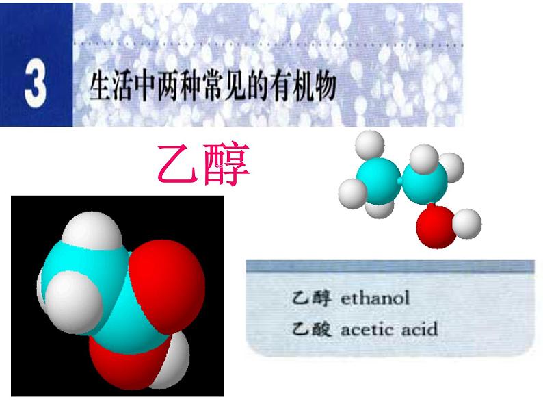 高中化学课件必修二《第三章 第二节 来自石油的两种基本化工原料-乙醇》第1页