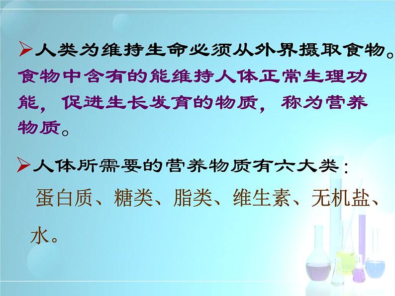 高中化学课件必修二《第三章 第四节 基本的营养物质》（共39张PPT）第2页