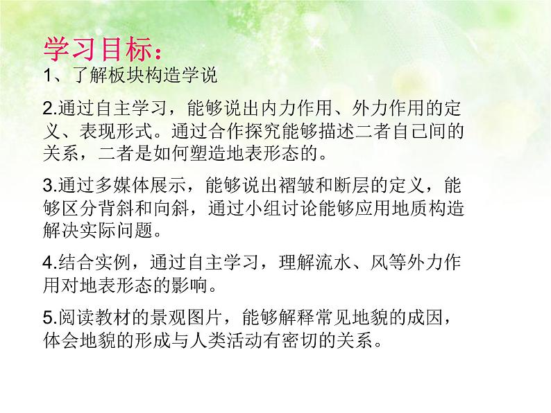 人教版高中必修一化学课件：2.1外力作用与地表形态2 （共41张PPT）第2页