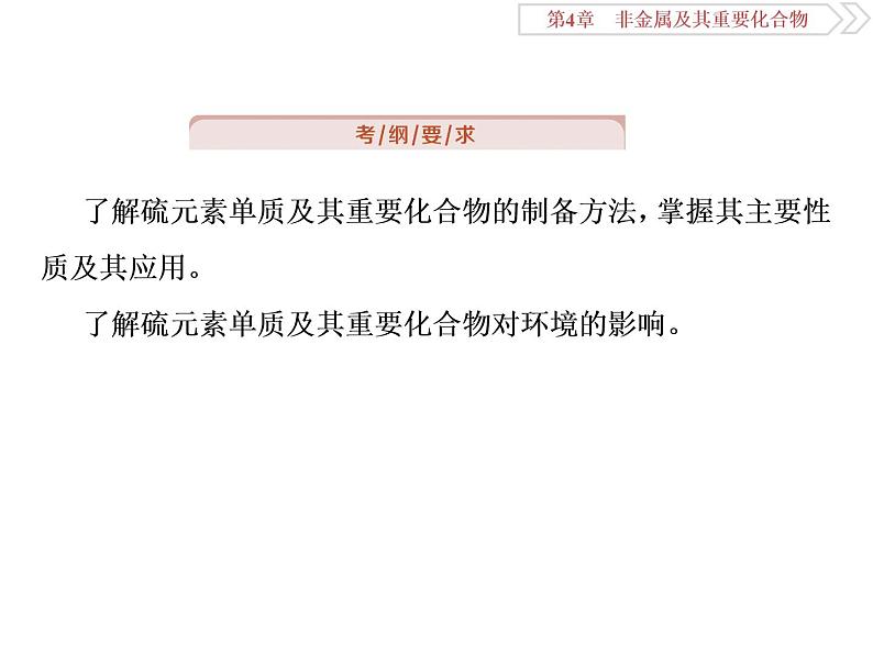 高中化学必修一鲁科版第三章 硫及其重要化合物课件02