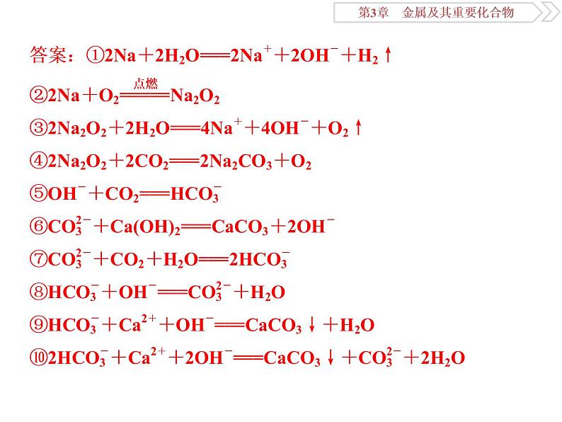 高中化学必修一鲁科版-第四章金属及其化合物易错易混题课件第6页