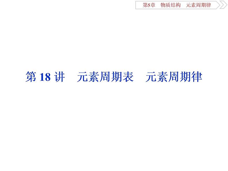 高中化学必修二鲁科版  原子结构、化学键 课件01