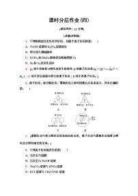 人教版 (2019)必修 第一册第二节 离子反应测试题