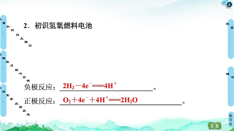 2020-2021学年新鲁科版必修2第2章 第2节 第2课时　化学反应能量转化的重要应用——化学电池课件（65张）第6页