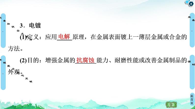 2020-2021学年新鲁科版选择性必修1第1章 第3节 第2课时 电解原理的应用课件（61张）08