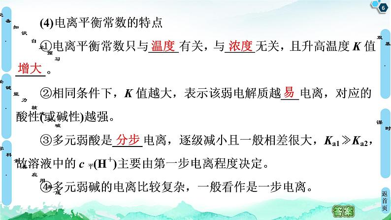 2020-2021学年新鲁科版选择性必修1第3章 第2节 第1课时 弱电解质的电离平衡课件（68张）06