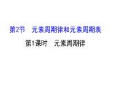 2019-2020学年新鲁科版必修2：1.2.1元素周期律课件（61张）