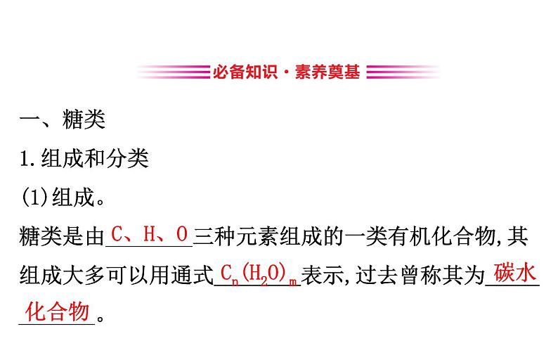 2019-2020学年新鲁科版必修2：3.3.3糖类油脂课件（69张）03