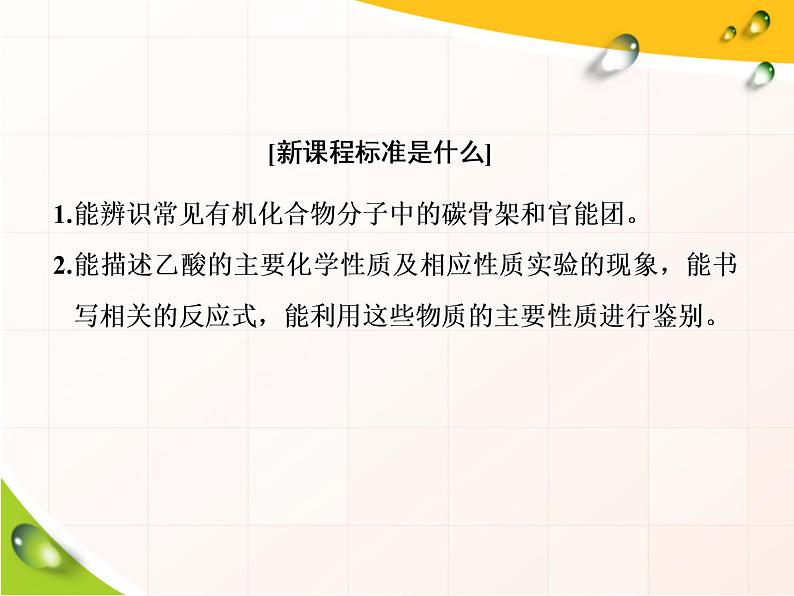 2020-2021学年新教材鲁科版必修第二册 第3章第3节 饮食中的有机化合物（第2课时） 课件（33张）第3页