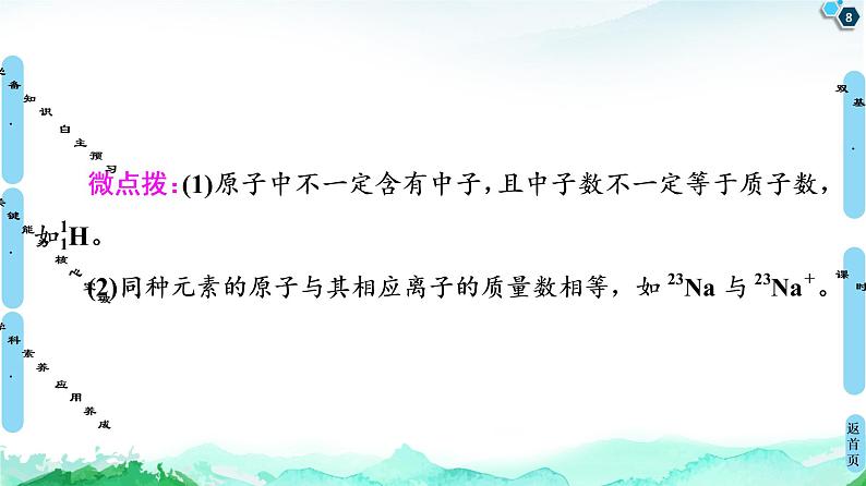 2020-2021学年新鲁科版必修2第1章 第1节 第1课时　原子核　核素课件（66张）08