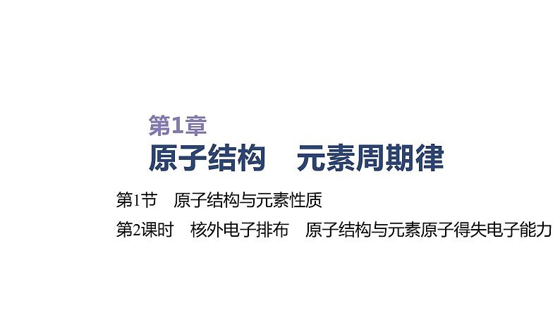 2020-2021学年新鲁科版必修2第1章第1节原子结构与元素性质第2课时课件（47张）01