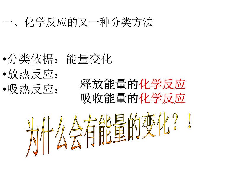 2019-2020学年新教材鲁科版必修2：2.2.1化学反应中的能量变化的本质及转化形式课件（12张）05