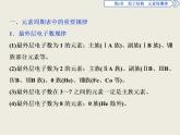 2019-2020學(xué)年新教材魯科版必修第二冊 第1章 原子結(jié)構(gòu) 元素周期律 章末整合提升 課件（29張）