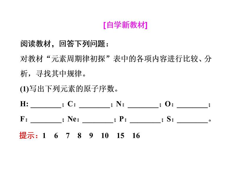 2019-2020学年新教材鲁科版必修第二册 第1章第2节 元素周期律和元素周期表 课件（56张）第5页