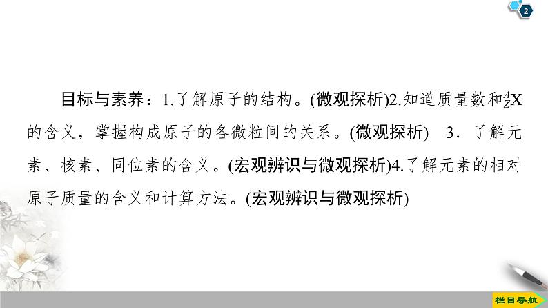 2019-2020学年新鲁科版必修2第1章 第1节 课时1　原子核　核素课件（45张）02