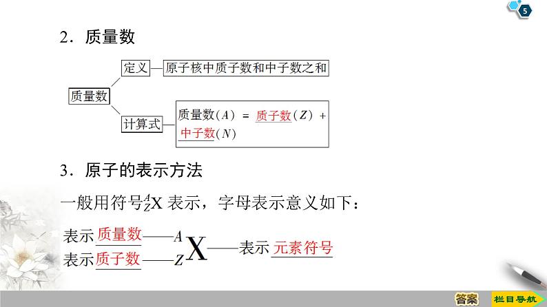 2019-2020学年新鲁科版必修2第1章 第1节 课时1　原子核　核素课件（45张）05