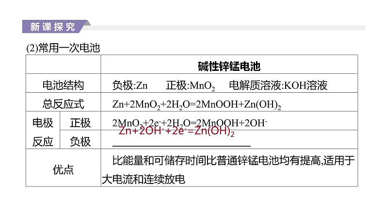 2020-2021学年新人教版选择性必修1第4章第1节原电池第2课时课件（47张）第3页