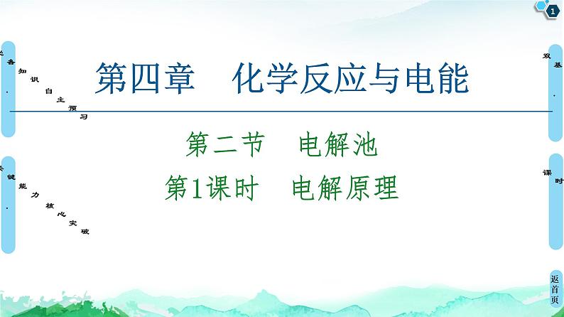 2020-2021学年新人教版选择性必修1第4章 第2节 第1课时　电解原理课件（44张）01