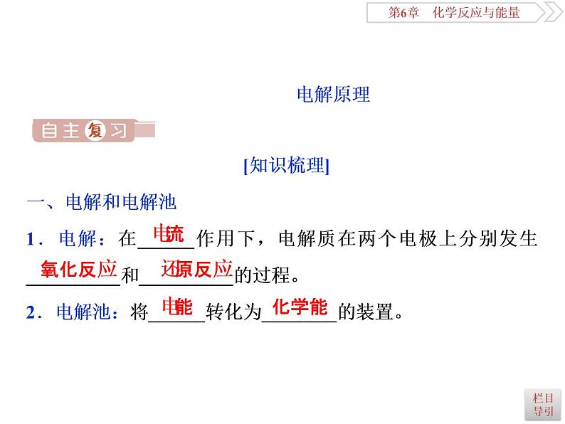 高中化学选修四鲁科版-第一章  电解池　金属腐蚀与防护课件04