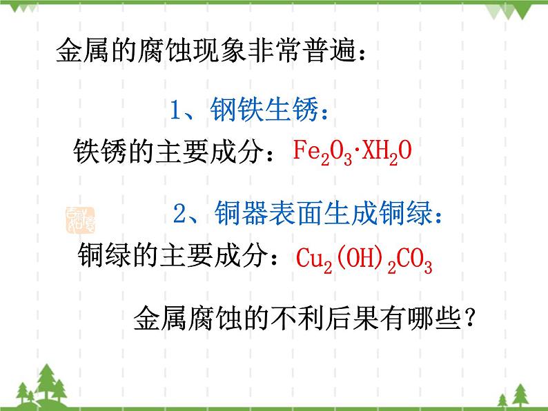 人教版选修四高中化学4.4《金属的电化学腐蚀与防护》PPT课件03