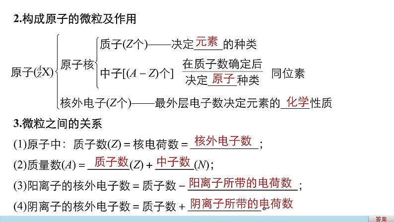 高考化学二轮复习专题复习：专题5原子结构与原子核外电子排布06