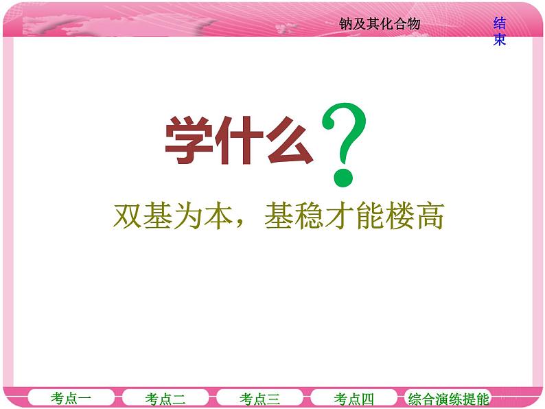 （人教版）高三化学高考总复习课件：第3章 第一节 钠及其化合物第5页