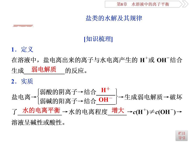 高中化学选修四鲁科版-第三章　盐类的水解课件04