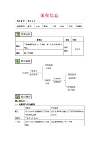 高中化学人教版 (2019)必修 第一册第一章 物质及其变化第二节 离子反应精品导学案