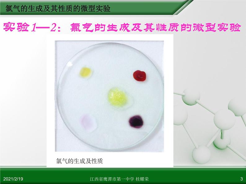 江西省鹰潭市第一中学人教版高中化学选修6 实验化学 第一章 第二节 化学实验的绿色追求（第2课时） 课件03