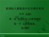 江西省鹰潭市第一中学人教版高中化学必修 2 第一章 第一节 元素周期表（第2课时）课件（共14 张PPT）