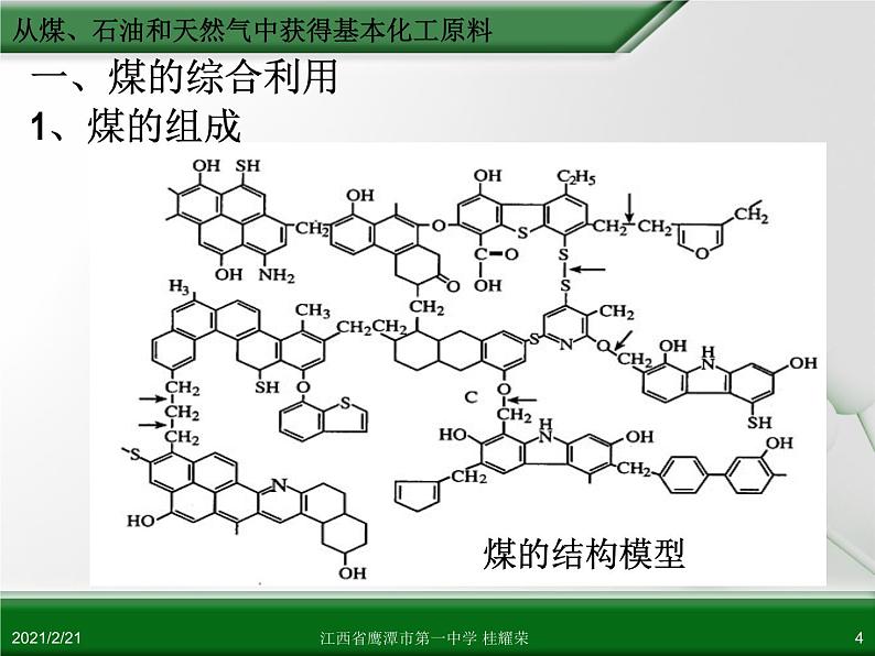 江西省鹰潭市第一中学人教版高中化学必修 2 第四章 第二节 资源综合利用 环境保护（第1课时）课件（共51 张PPT）04