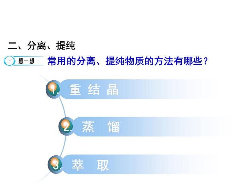 【推荐】人教版高中化学选修五 1.4研究有机化合物的一般步骤和方法第1课时（课件2）08