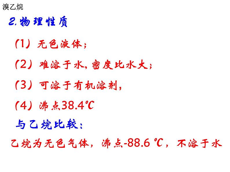 【推荐】人教版高中化学选修五 2.3卤代烃第1课时（课件1）04