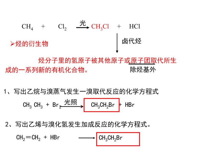 【推荐】人教版高中化学选修五 2.3卤代烃第1课时（课件2）06