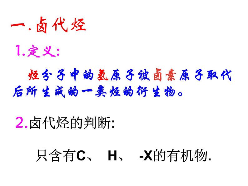 人教版化学选修5课件：2-3-1《卤代烃》（22张ppt）第2页