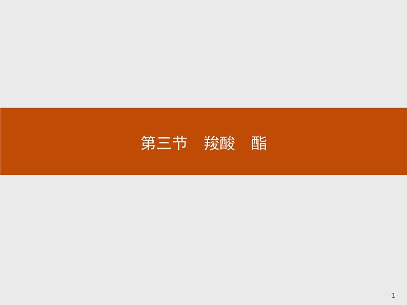 2018版高中化学人教版选修5课件：3.3.1 羧酸01