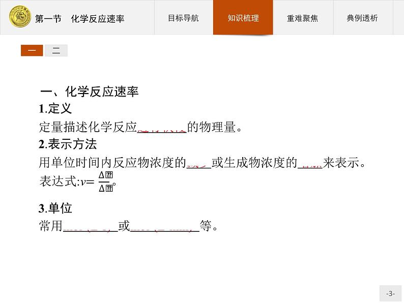 2018版高中化学人教版选修4课件：2.1 化学反应速率第3页