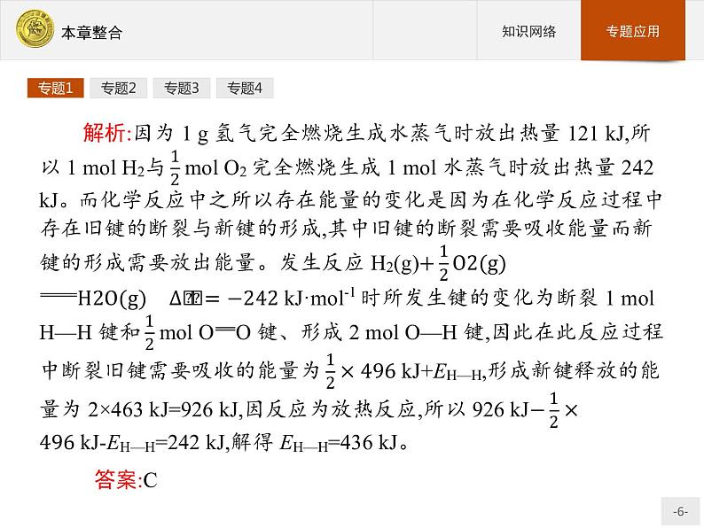 2018版高中化学人教版选修4课件：本章整合106