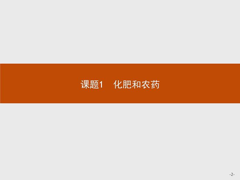 2018版高中化学人教版选修2课件：4.1 化肥和农药02