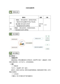 高中化学人教版 (2019)必修 第二册第三节 无机非金属材料优秀学案