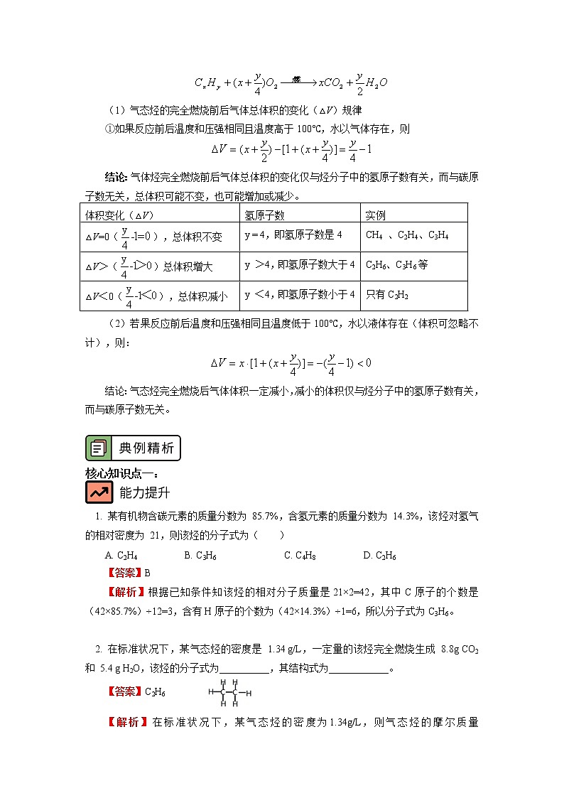 高一化学新人教版（2019）第二册 第七章 第二节乙烯与有机高分子材料（2）学案03