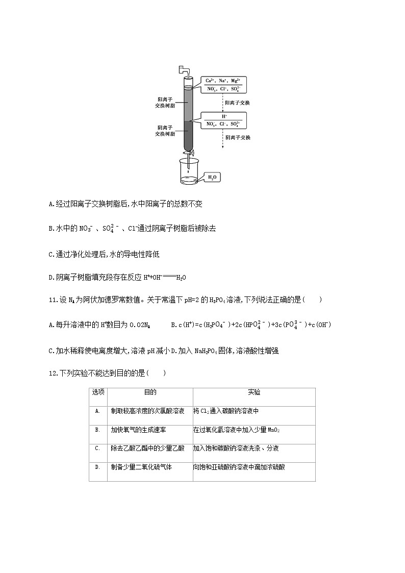 2019年普通高等学校招生全国统一考试(课标全国卷Ⅲ) 理综化学第2页