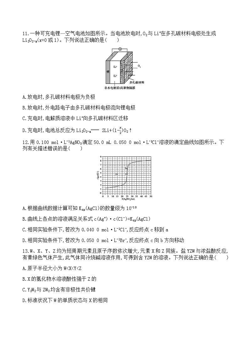 2018年普通高等学校招生全国统一考试(课标全国卷Ⅲ) 理综化学第2页