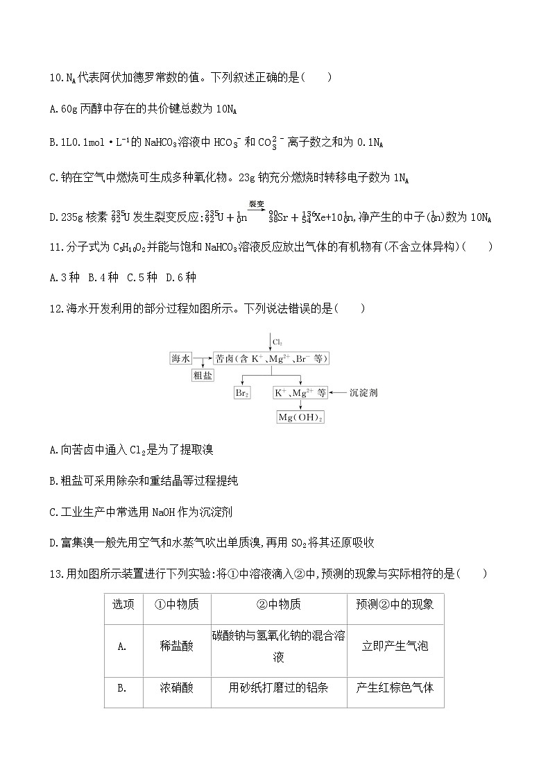 2015年普通高等学校招生全国统一考试(课标全国卷Ⅱ) 理综化学第2页