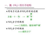 人教版（2019）化学必修二5.2.2氨和铵盐的性质课件PPT