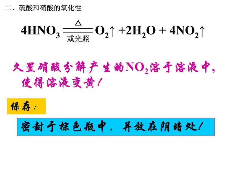人教版高中化学必修1课件：4.4氨硝酸硫酸（第3课时） （共19张PPT）06