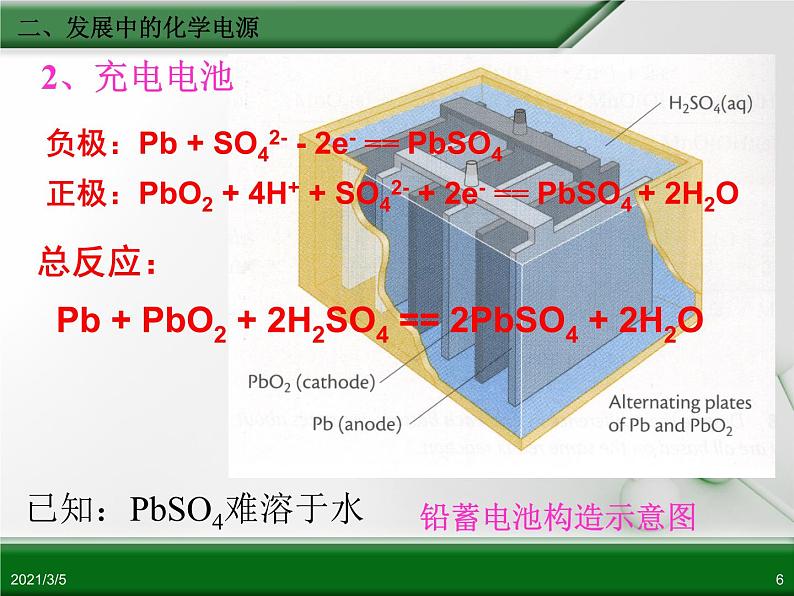 江西省鹰潭市第一中学人教版高中化学必修 2 第二章 第二节 化学能与电能（第2课时）课件（共 20张PPT）06