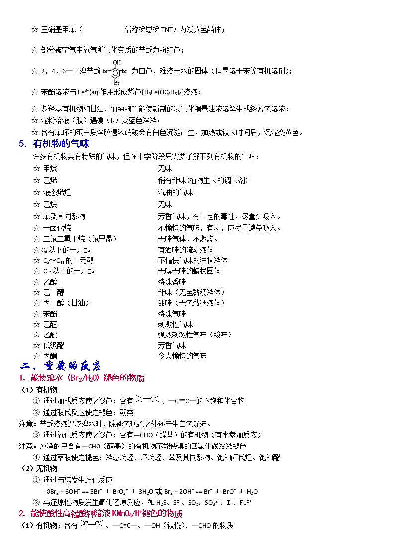 高考化学有机推断题解析_侧重知识梳理_25页第3页