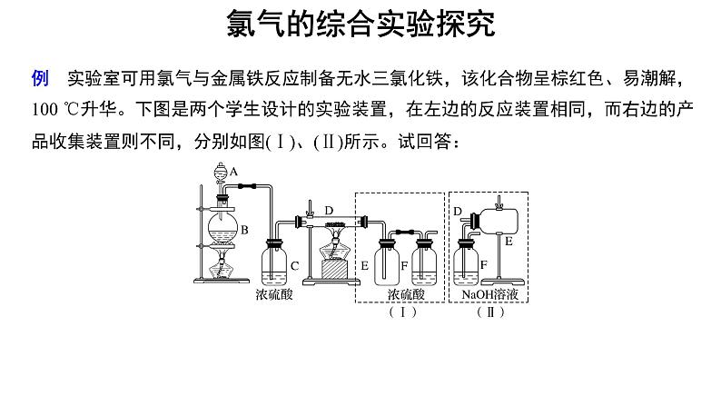 【教学课件】微专题 氯气的综合实验探究02